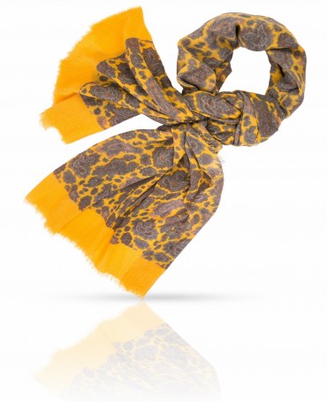 Палантин Унисекс W55.P2-DEC1410/SAFFROON